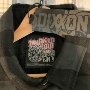 Dixxon Murked flannel like new with tag